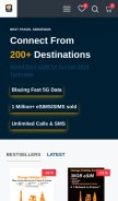 How holidayesim.com looks like on a mobile device such as an iPhone.