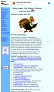 How holidayinsights.com looks like on a mobile device such as an iPhone.