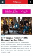 How hollywoodreporter.com looks like on a mobile device such as an iPhone.