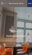 How holtwhites.com looks like on a mobile device such as an iPhone.