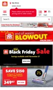 How homehardware.ca looks like on a mobile device such as an iPhone.