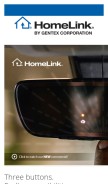 How homelink.com looks like on a mobile device such as an iPhone.