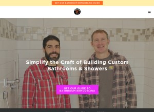 How homerepairtutor.com looks like on a tablet such as an iPad.
