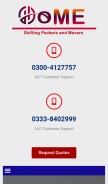 How homeshifting.org looks like on a mobile device such as an iPhone.