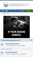 How homesteadingtoday.com looks like on a mobile device such as an iPhone.