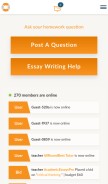 How homeworkmarket.com looks like on a mobile device such as an iPhone.