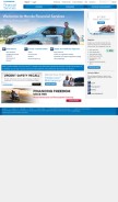 How hondafinancialservices.com looks like on a mobile device such as an iPhone.