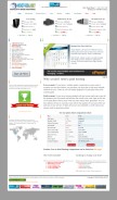 How host-ed.me looks like on a mobile device such as an iPhone.