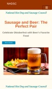 How hot-dog.org looks like on a mobile device such as an iPhone.
