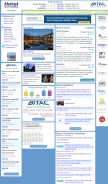 How hotelinteractive.com looks like on a mobile device such as an iPhone.