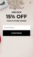 How houseoflashes.com looks like on a mobile device such as an iPhone.