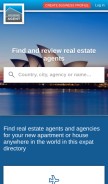 How housingagent.com looks like on a mobile device such as an iPhone.