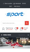 How houtz.co looks like on a mobile device such as an iPhone.