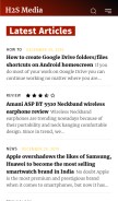 How how2shout.com looks like on a mobile device such as an iPhone.