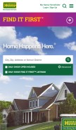 How howardhanna.com looks like on a mobile device such as an iPhone.