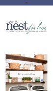 How howtonestforless.com looks like on a mobile device such as an iPhone.