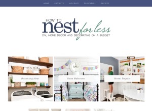 How howtonestforless.com looks like on a tablet such as an iPad.