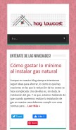 How hoylowcost.com looks like on a mobile device such as an iPhone.