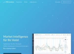 How hqplus.de looks like on a tablet such as an iPad.
