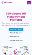 How hrapp.in looks like on a mobile device such as an iPhone.