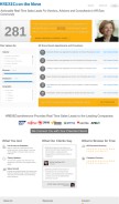 How hrexecsonthemove.com looks like on a mobile device such as an iPhone.