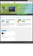 How html5box.com looks like on a mobile device such as an iPhone.