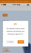 How hts24h.com looks like on a mobile device such as an iPhone.