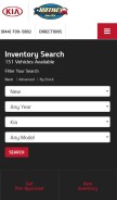 How huffineskiacorinth.com looks like on a mobile device such as an iPhone.