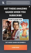 How humblebundle.com looks like on a mobile device such as an iPhone.