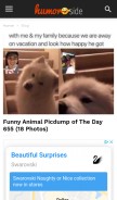 How humorside.com looks like on a mobile device such as an iPhone.