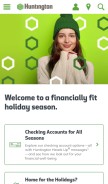 How huntington.com looks like on a mobile device such as an iPhone.
