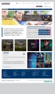 How huntsman.com looks like on a mobile device such as an iPhone.