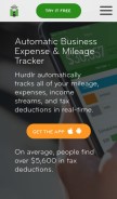 How hurdlr.com looks like on a mobile device such as an iPhone.