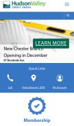 How hvfcuonline.org looks like on a mobile device such as an iPhone.