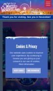 How hydeparkwinterwonderland.com looks like on a mobile device such as an iPhone.