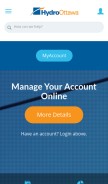 How hydroottawa.com looks like on a mobile device such as an iPhone.