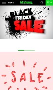 How hyperhobbies.ca looks like on a mobile device such as an iPhone.