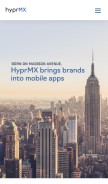 How hyprmx.com looks like on a mobile device such as an iPhone.