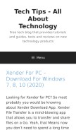 How i-techpc.com looks like on a mobile device such as an iPhone.