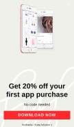 How iamfy.co looks like on a mobile device such as an iPhone.