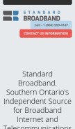 How iasl.com looks like on a mobile device such as an iPhone.
