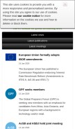 How iasplus.com looks like on a mobile device such as an iPhone.
