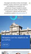 How iberdrola.com looks like on a mobile device such as an iPhone.