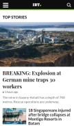 How ibtimes.sg looks like on a mobile device such as an iPhone.
