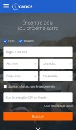 How icarros.com looks like on a mobile device such as an iPhone.