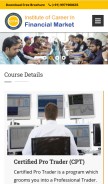How icfmindia.com looks like on a mobile device such as an iPhone.