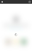 How icloud.com looks like on a mobile device such as an iPhone.