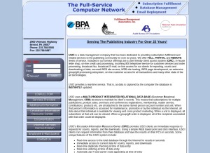 How icnfull.com looks like on a tablet such as an iPad.