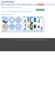 How iconarchive.com looks like on a mobile device such as an iPhone.