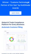 How icustoms.ai looks like on a mobile device such as an iPhone.